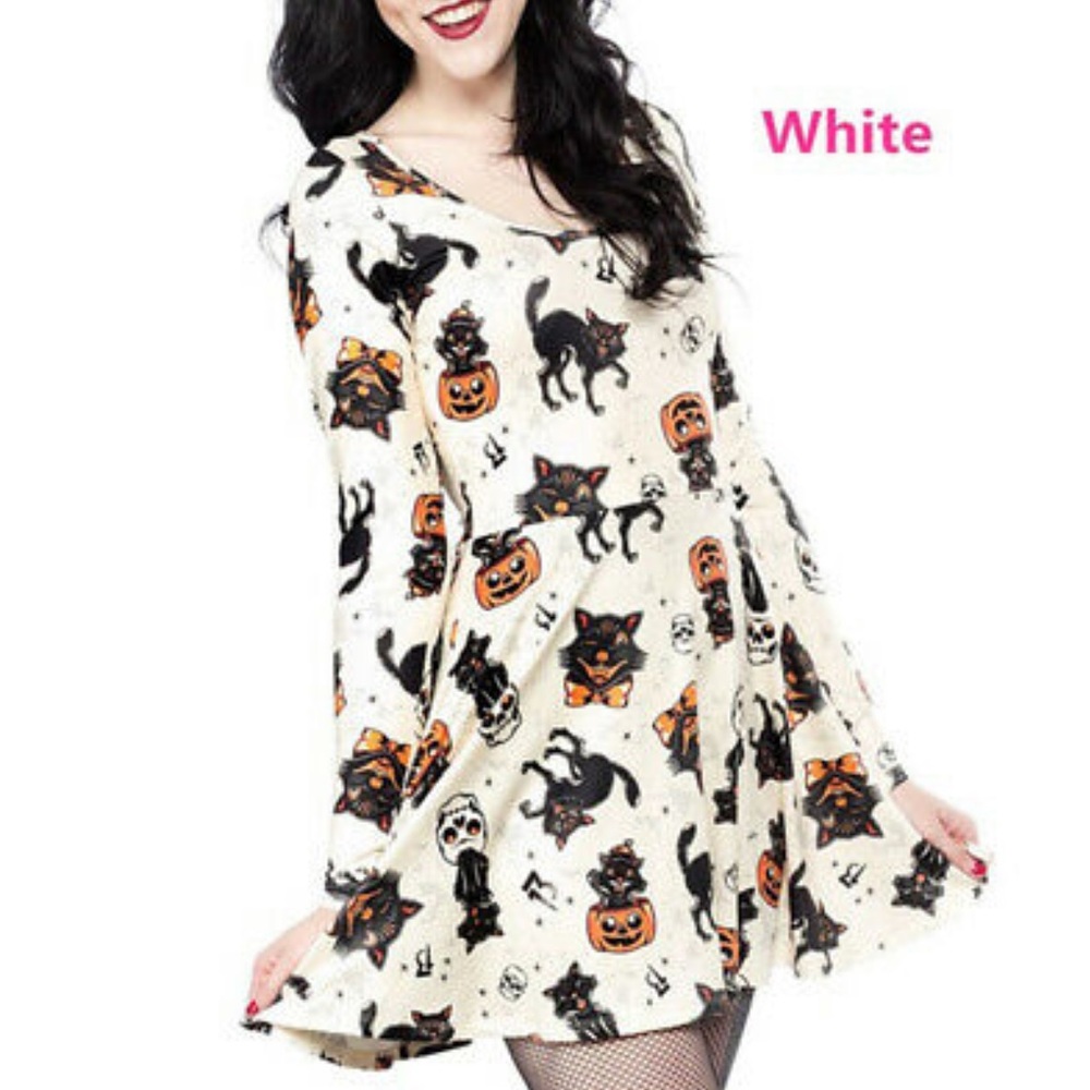 🎉LIKE NEW Sourpuss vintage Halloween dress